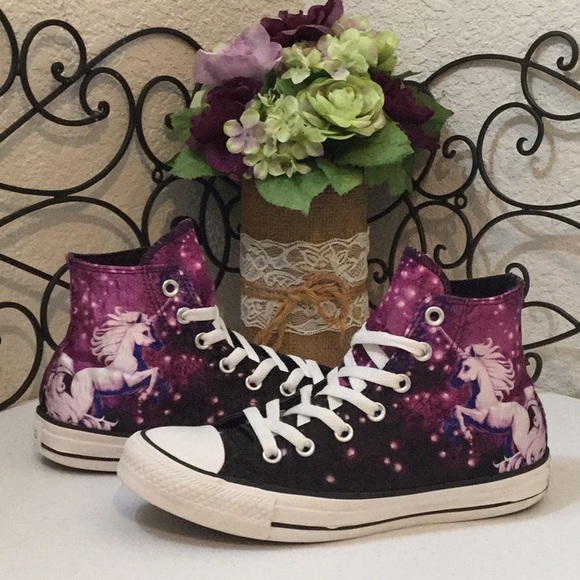 converse high tops unicorn
